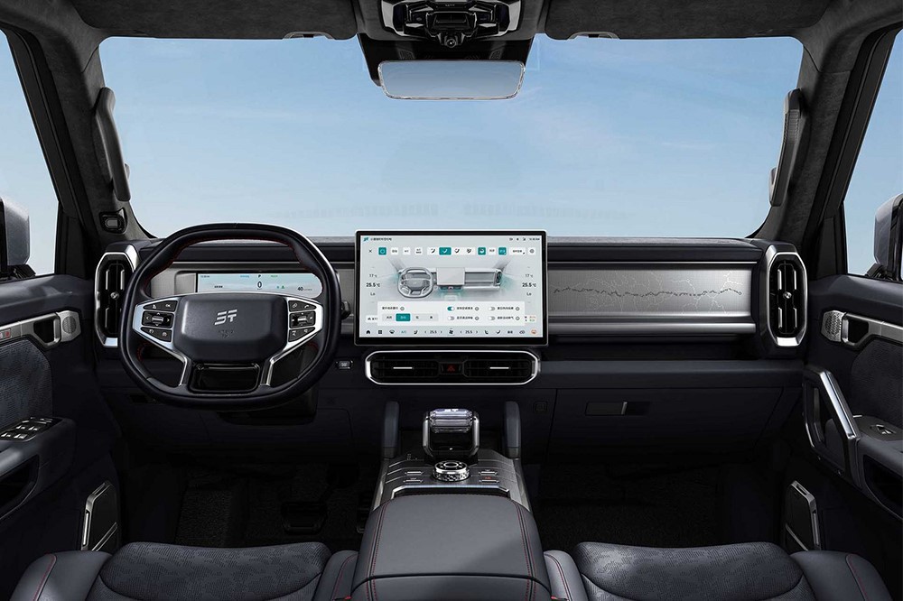 Jetour Mountain Sea T2 Off-road SUV Center control Jetour Mountain Sea T2 Off-road SUV Center control